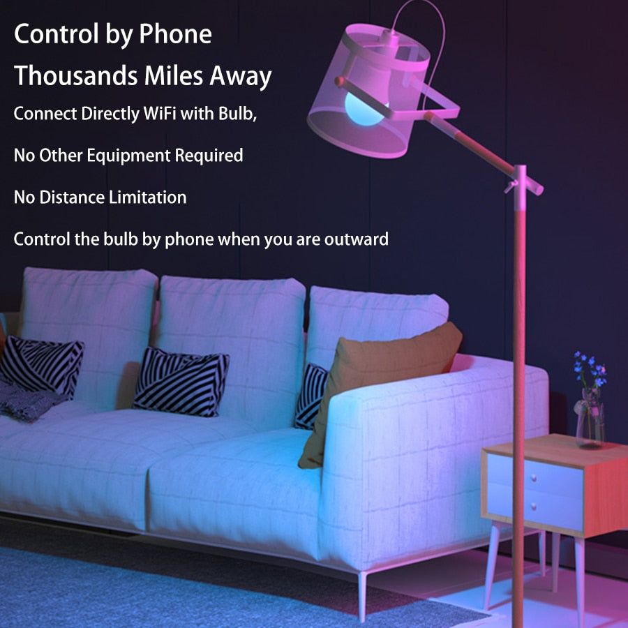 Smart Alexa Wifi Led Light Bulb For Home