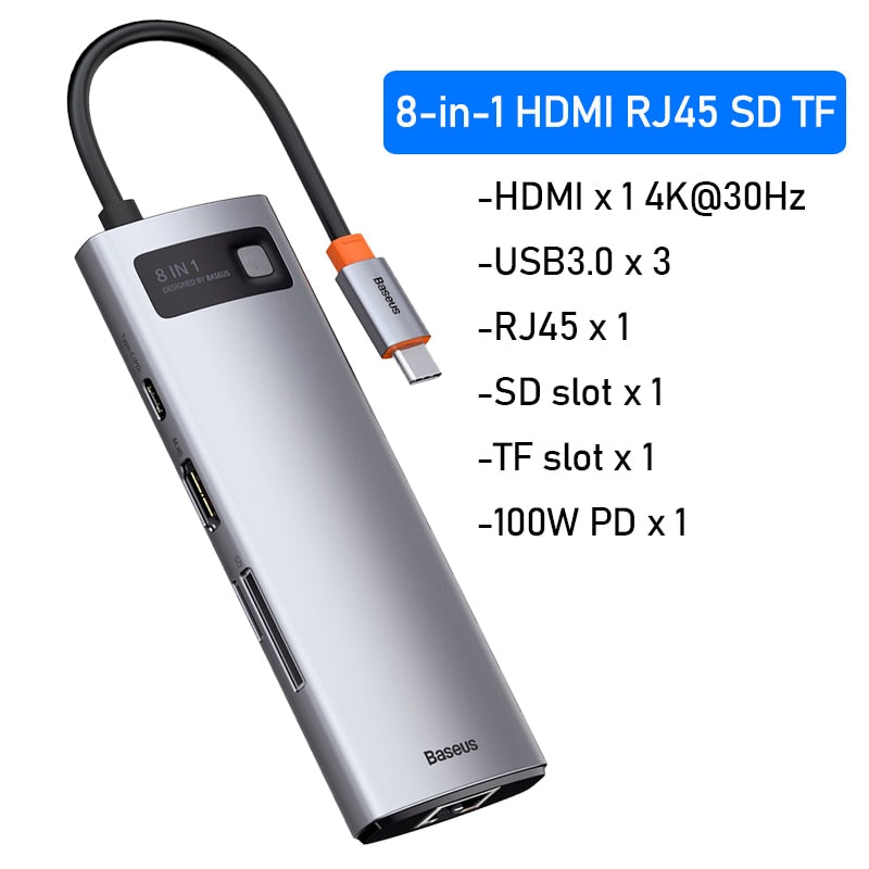Baseus USB C HUB Type C to HDMI Dock